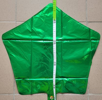 Balon folie stea verde 45 cm [3]