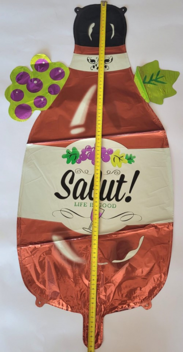 Balon folie sticla de vin 80 cm [4]