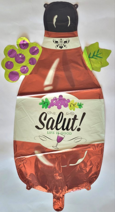 Balon folie sticla de vin 80 cm [2]