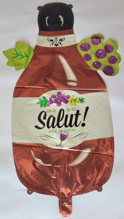 Balon folie sticla de vin 80 cm [3]