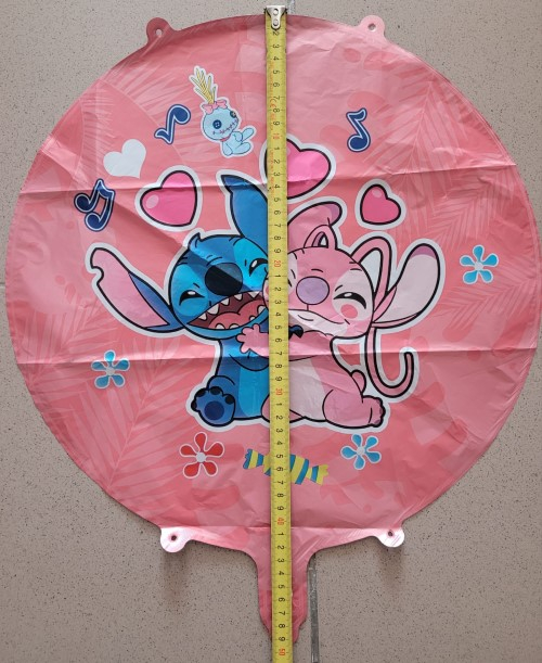 Balon folie Stitch & Angel indragostiti 45 cm [4]