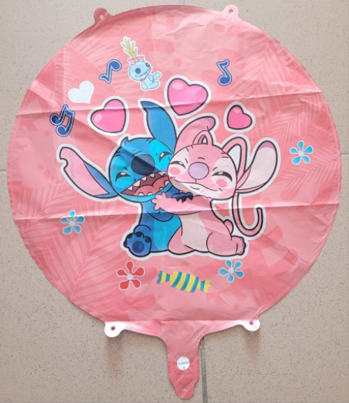 Balon folie Stitch & Angel indragostiti 45 cm [2]