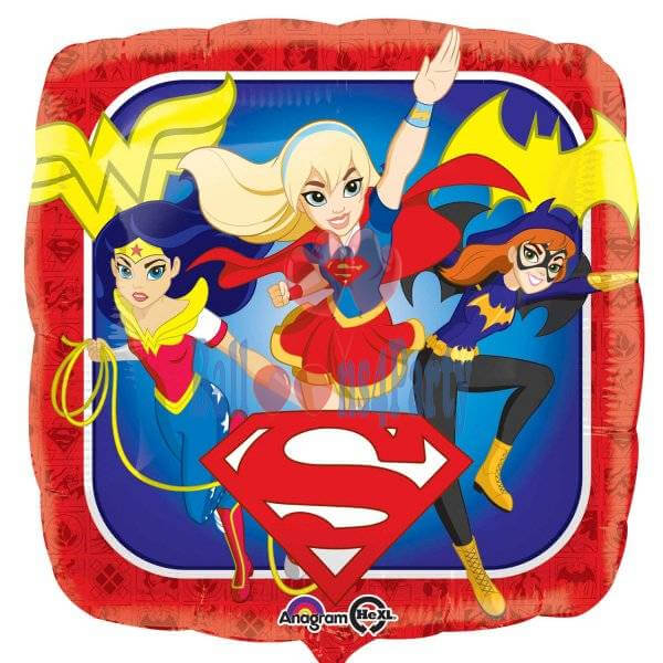 Balon folie , Supereroi Super Hero Girl 43cm
