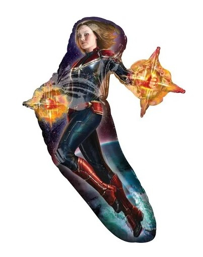 Balon folie supershape Captain Marvel 68 * 93cm [1]