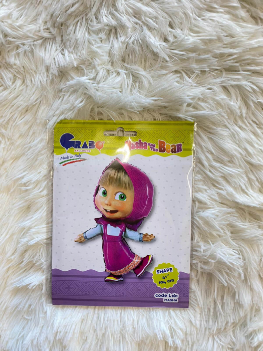 Balon folie supershape Masha si Ursul 104 cm [3]