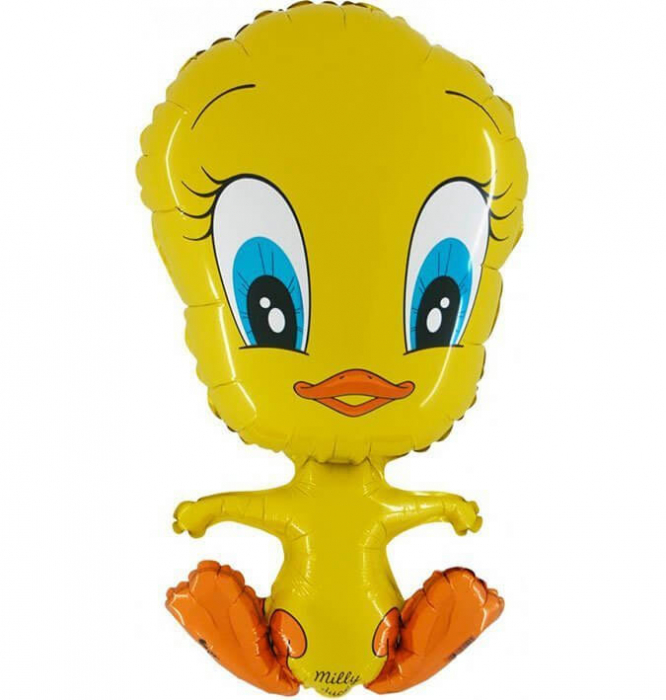 Balon folie supershape Rata Tweety 90 cm