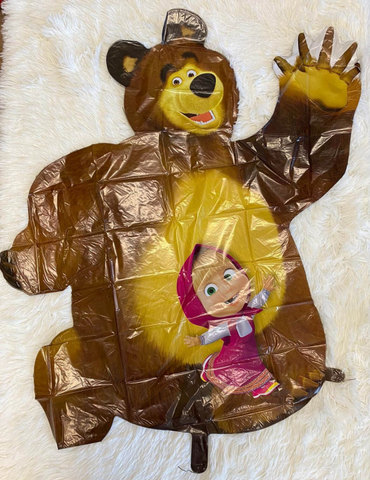 Balon folie supershape Ursul si Masha 107 cm [2]