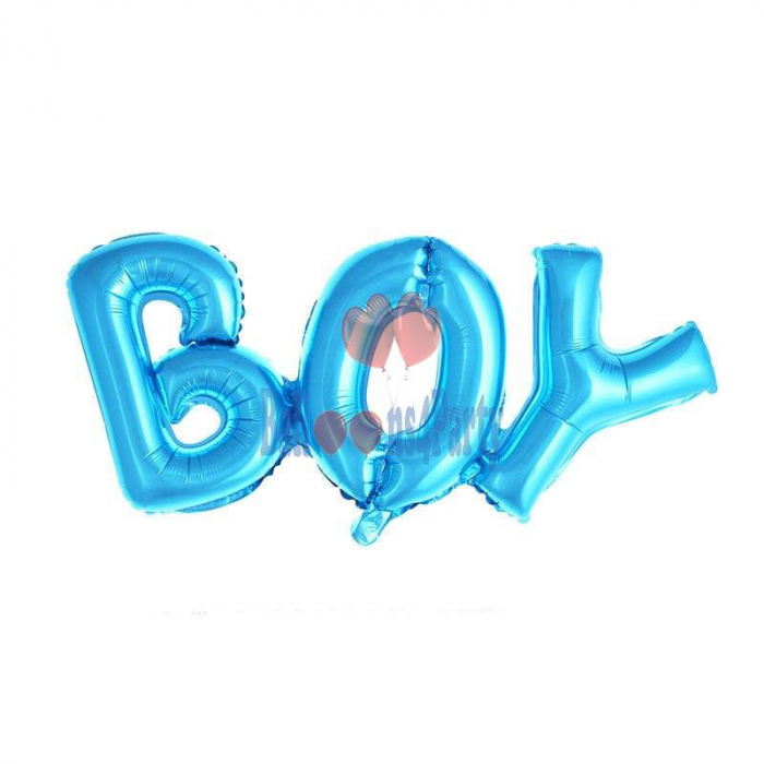 Balon folie text Boy  65 x 28cm [1]