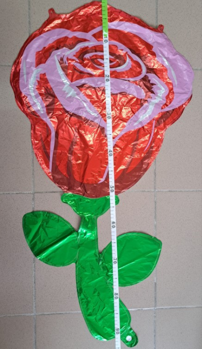 Balon folie trandafir 75 cm [3]