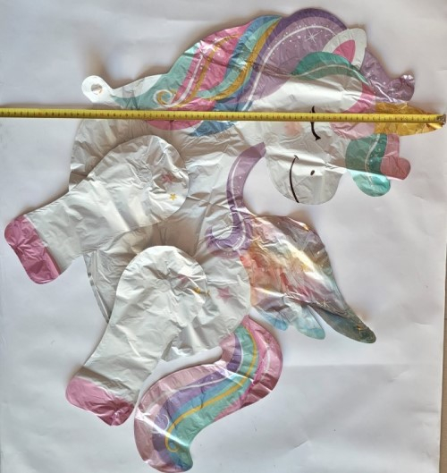 Balon folie Unicorn 3D 66 cm [5]