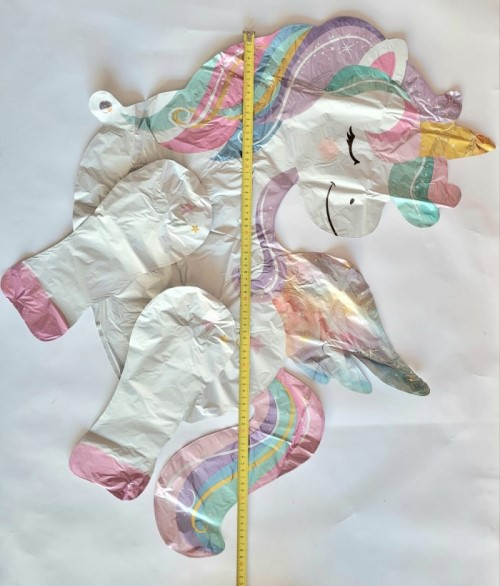 Balon folie Unicorn 3D 66 cm [4]