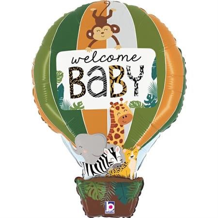 Balon folie Welcome Baby Zoo 76 cm
