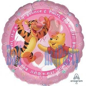 Balon folie Winnie the Pooh It s a girl 45 cm