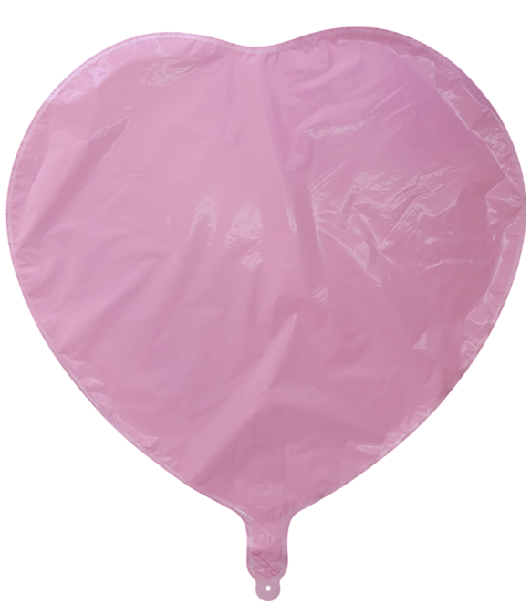 Balon inima roz personalizabil 45 cm [1]