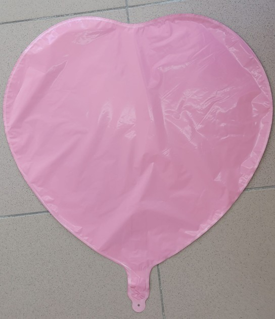 Balon inima roz personalizabil 45 cm [2]