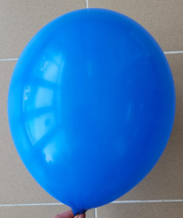 Balon latex jumbo albastru 61cm [2]