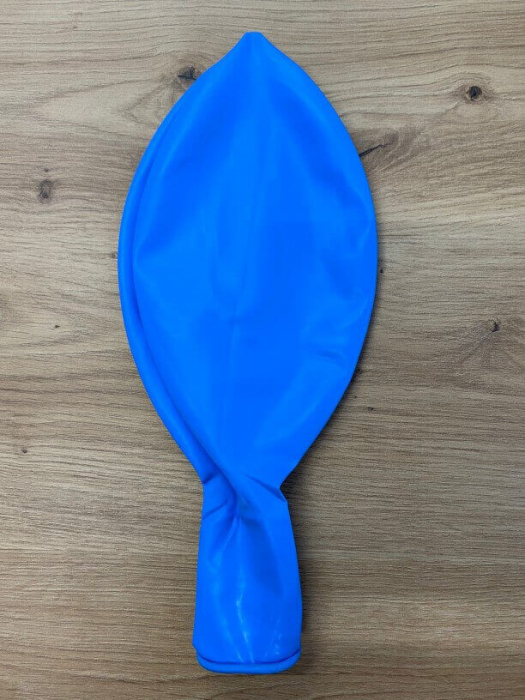 Balon latex jumbo albastru 90 cm [3]