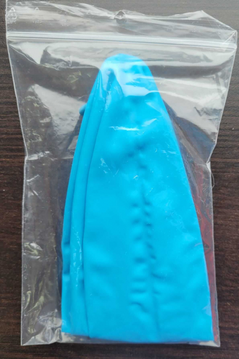 Balon latex jumbo albastru deschis 83 cm [4]