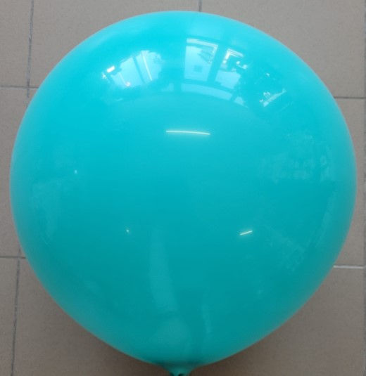 Balon latex jumbo aqua green 65 cm [2]