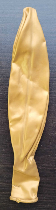 Balon latex jumbo auriu metalizat 83 cm [3]