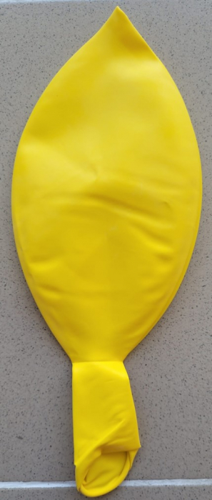 Balon latex jumbo galben 90 cm [4]