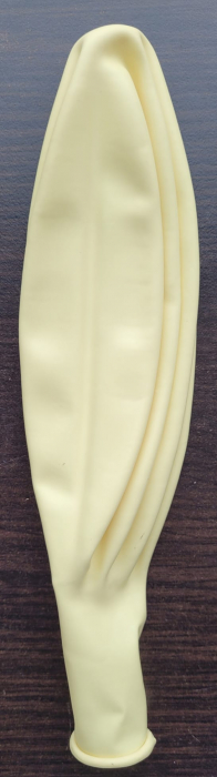 Balon latex jumbo ivoire / ivory 83 cm [3]