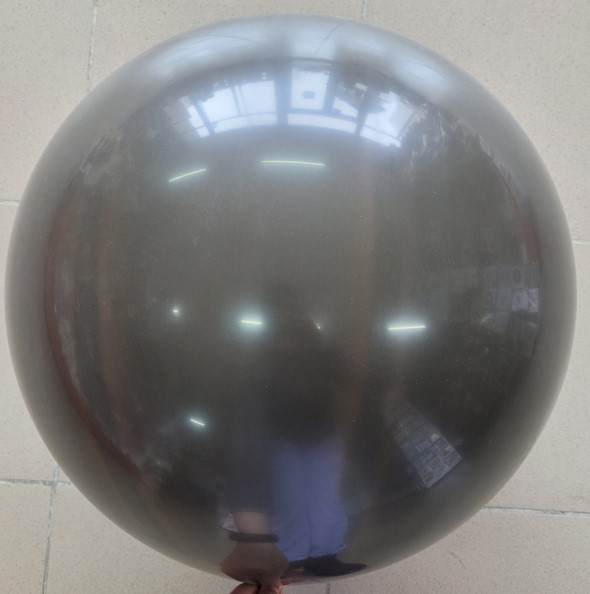 Balon latex jumbo maro 83 cm [2]