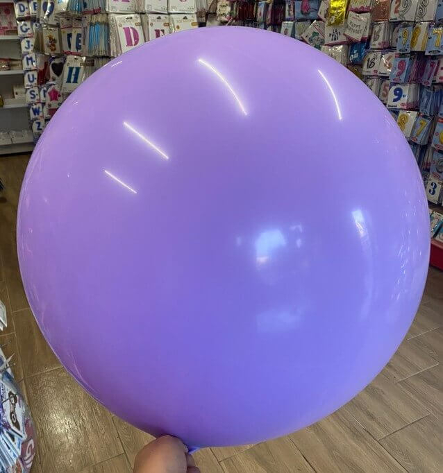 Balon latex jumbo mov macaron 90 cm [2]