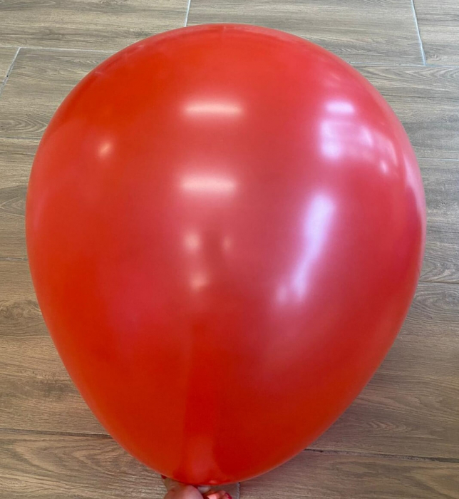 Balon latex jumbo rosu 90 cm [3]