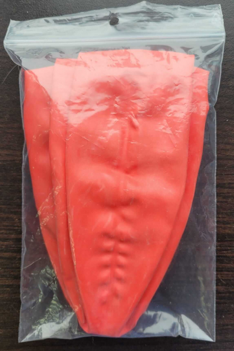 Balon latex jumbo rosu coral / corai 83 cm [4]