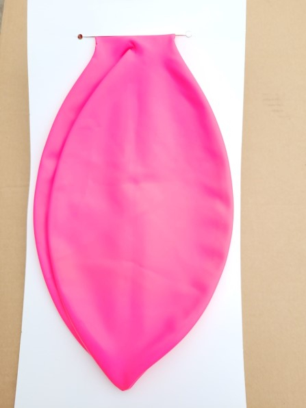 Balon latex jumbo roz aprins 90 cm [3]