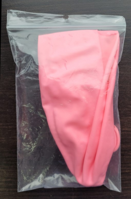 Balon latex jumbo roz deschis 83 cm [4]