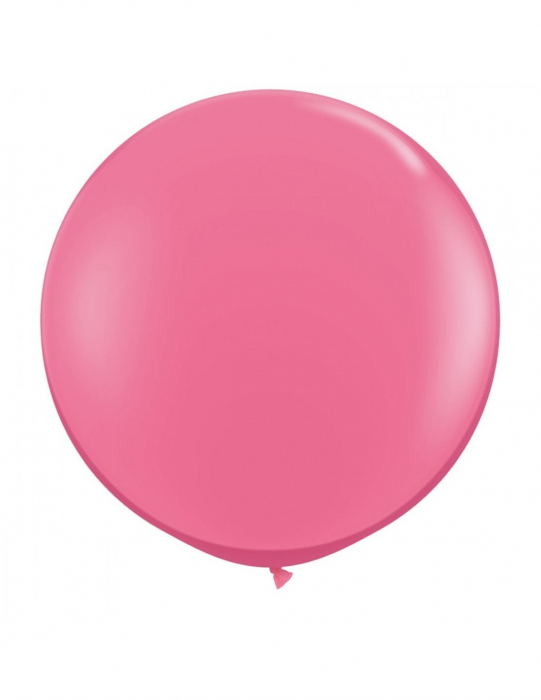 Balon latex jumbo roz deschis 90 cm