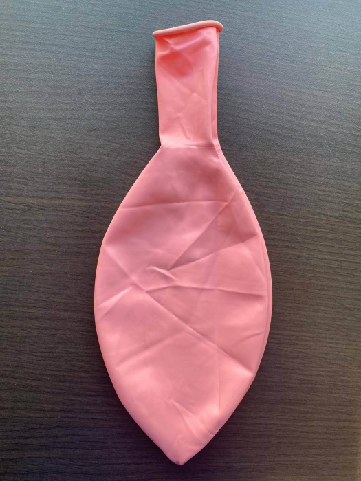 Balon latex jumbo macaron roz deschis 90 cm [3]