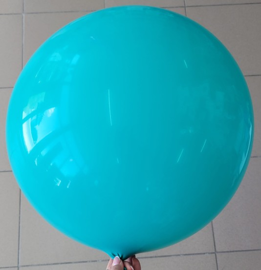 Balon latex jumbo turcoaz 90 cm [2]