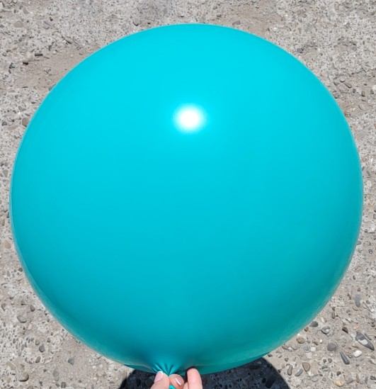 Balon latex jumbo turcoaz 90 cm [3]
