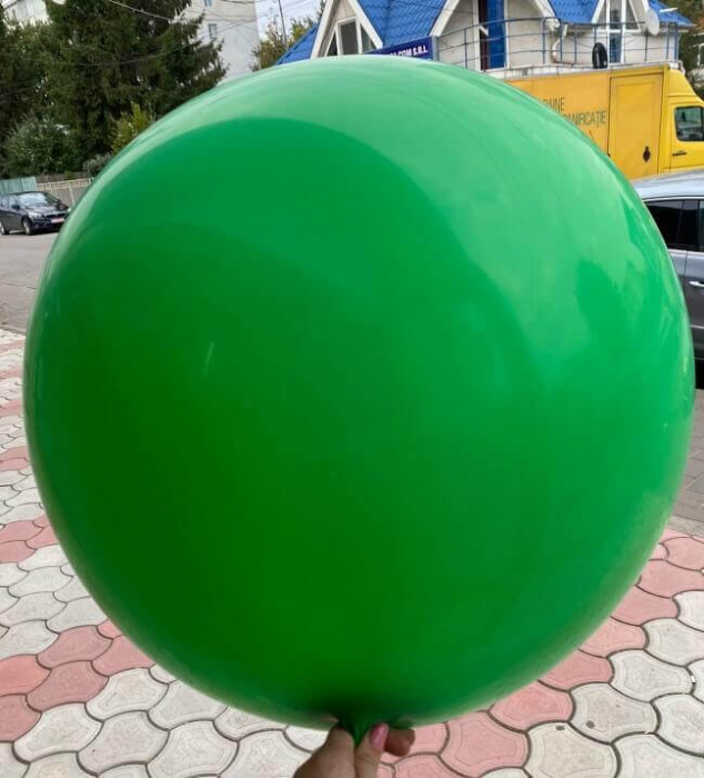 Balon latex jumbo verde 90 cm [2]