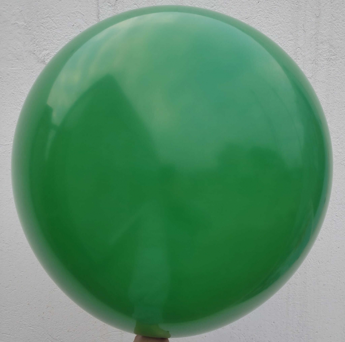 Balon latex jumbo verde frunza 60 cm [2]