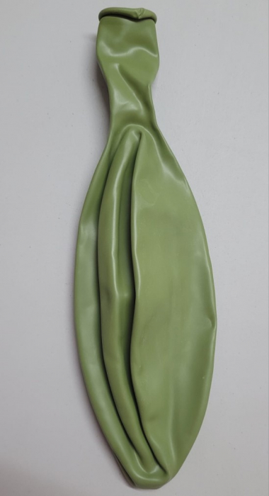 Balon latex jumbo verde maslin / green olive 83 cm [4]