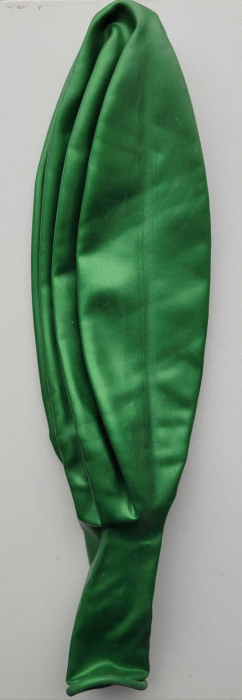 Balon latex jumbo verde metalizat 83 cm [3]