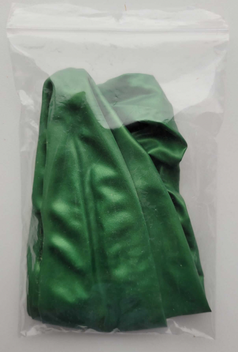 Balon latex jumbo verde metalizat 83 cm [4]