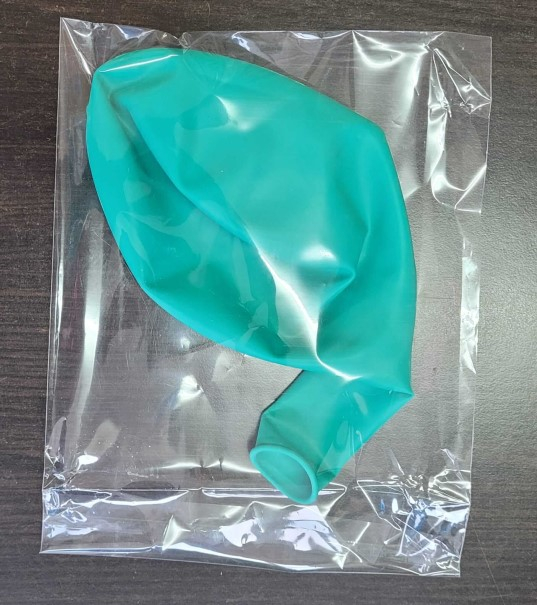 Balon latex jumbo verde padure 60 cm [4]