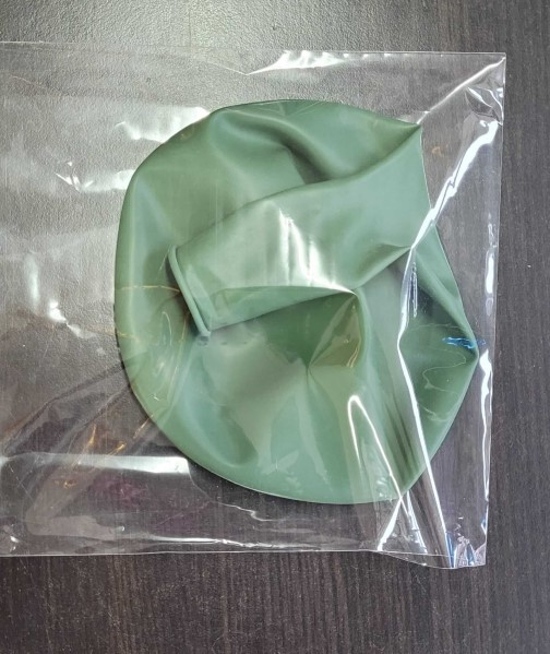 Balon latex jumbo verde rozmarin 60 cm [4]