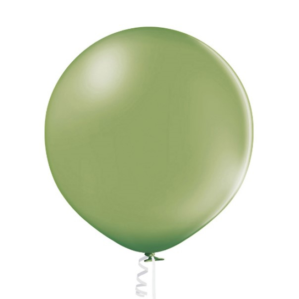 Balon latex jumbo verde rozmarin 60 cm [1]