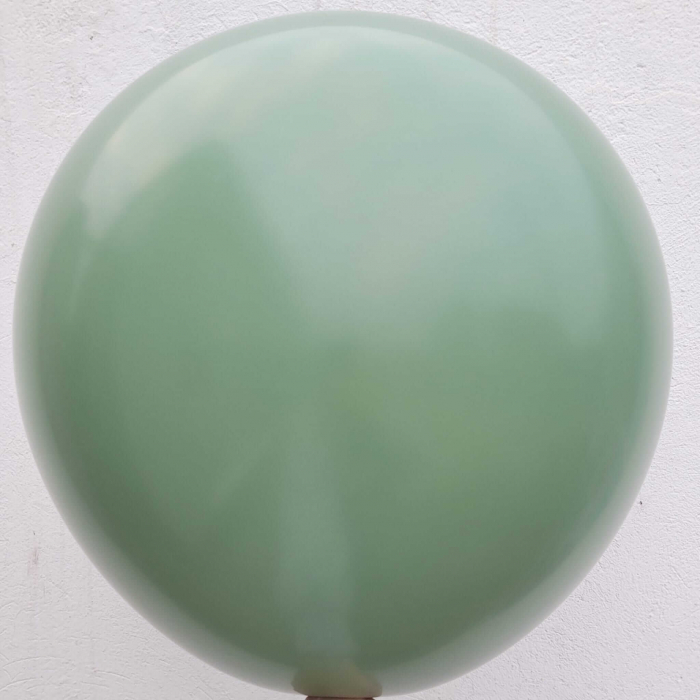 Balon latex jumbo verde rozmarin 60 cm [2]