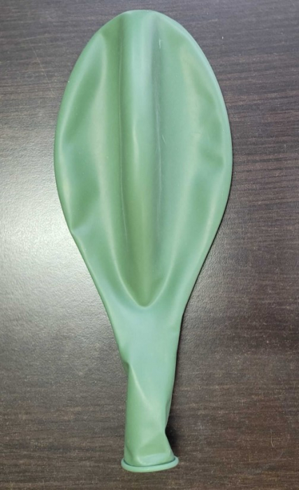 Balon latex jumbo verde rozmarin 60 cm [3]