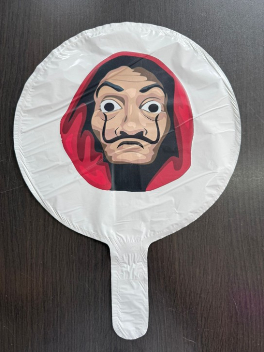 Balon rotund alb personalizabil 24 cm [5]