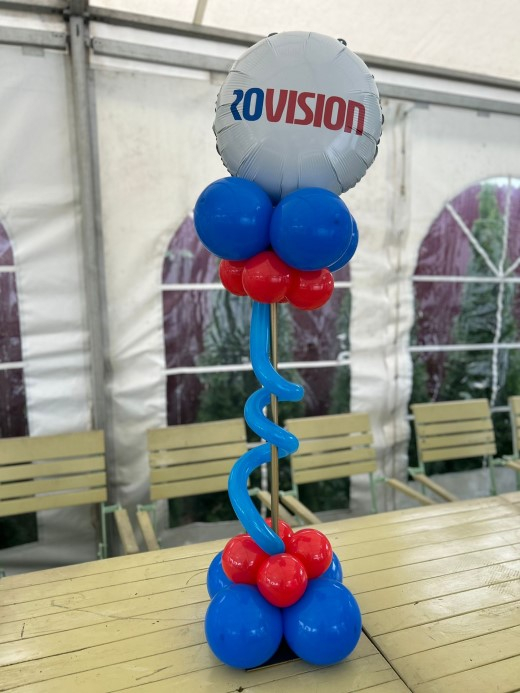 Balon rotund alb personalizabil 45 cm [4]