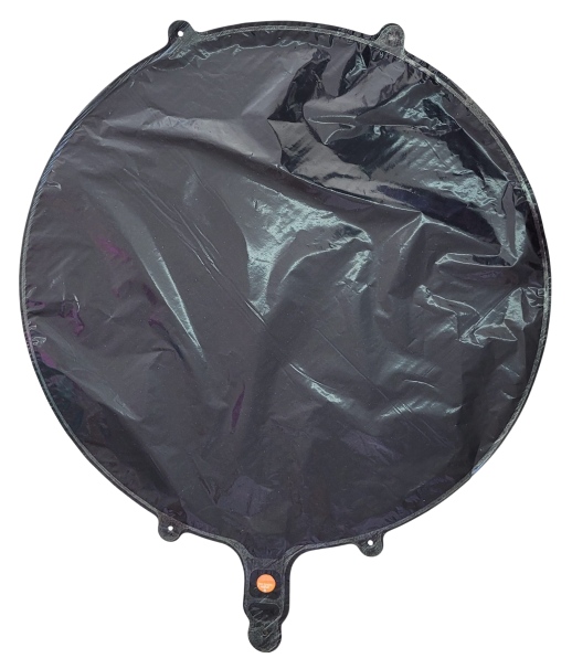 Balon rotund negru personalizabil 45 cm [1]