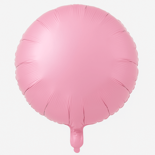 Balon rotund roz personalizabil 45 cm [1]